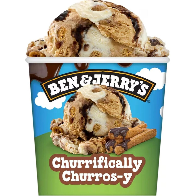 Ben & Jerry's IJs Churrifically Churros-y 465 ml