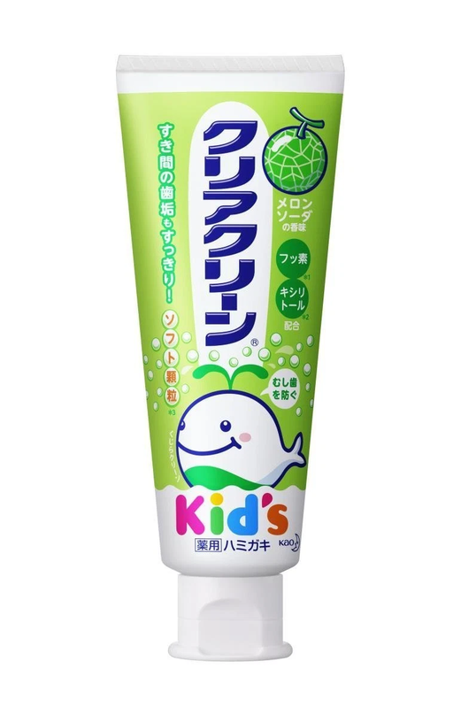 Kao Clear Clean kindertandpasta– meloensodasmaak 70 g