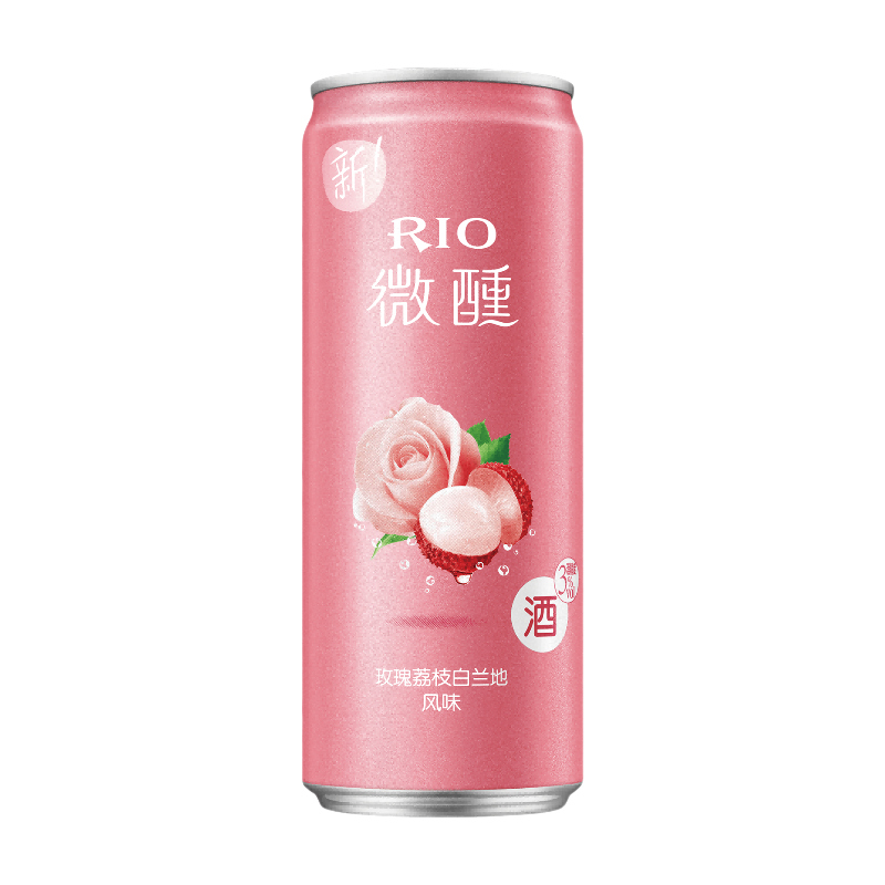 RIO Cocktail Roos Lychee & Brandy 3% Alc. 330ml