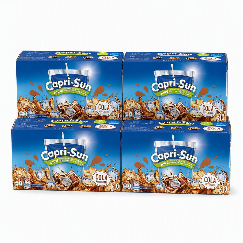Vorteilspack 4 x Capri-Sun Cola Getränk 10x0,2 L