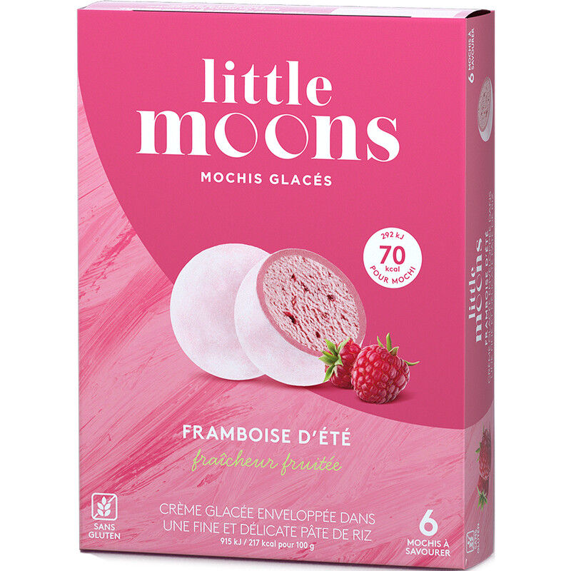 Little Moons Mochi-Eis Himbeere 6 × 32 g