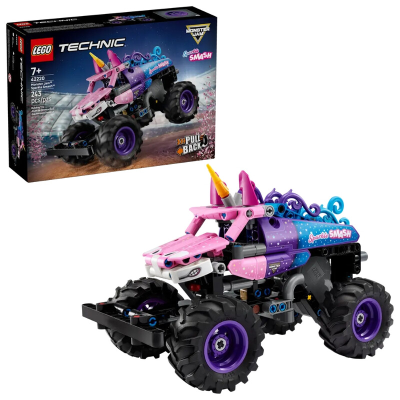 Technic 42220 Monster Jam™ Sparkle Smash™ Pull-back