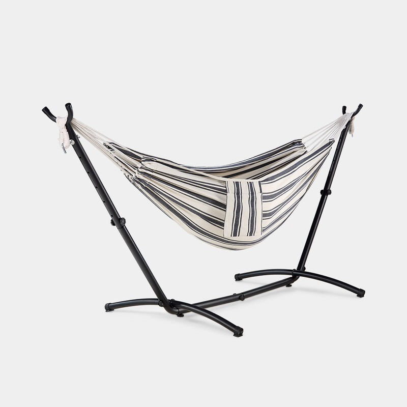 Ibiza 2 Person Cotton Hammock with Stand