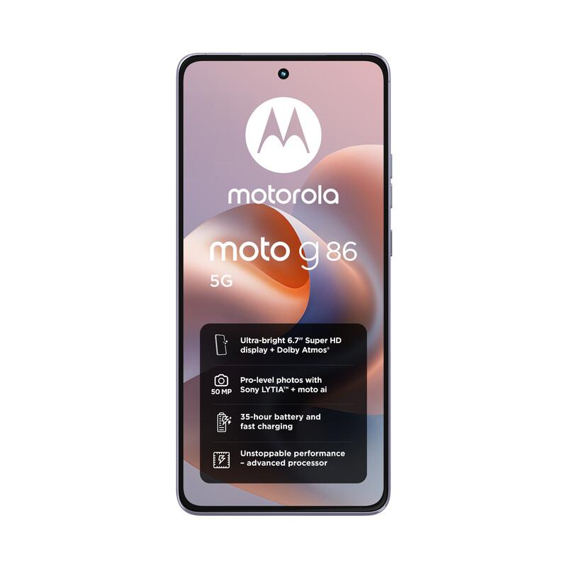 Motorola Light G86 Smartphone - 256Gb - Cosmic Sky