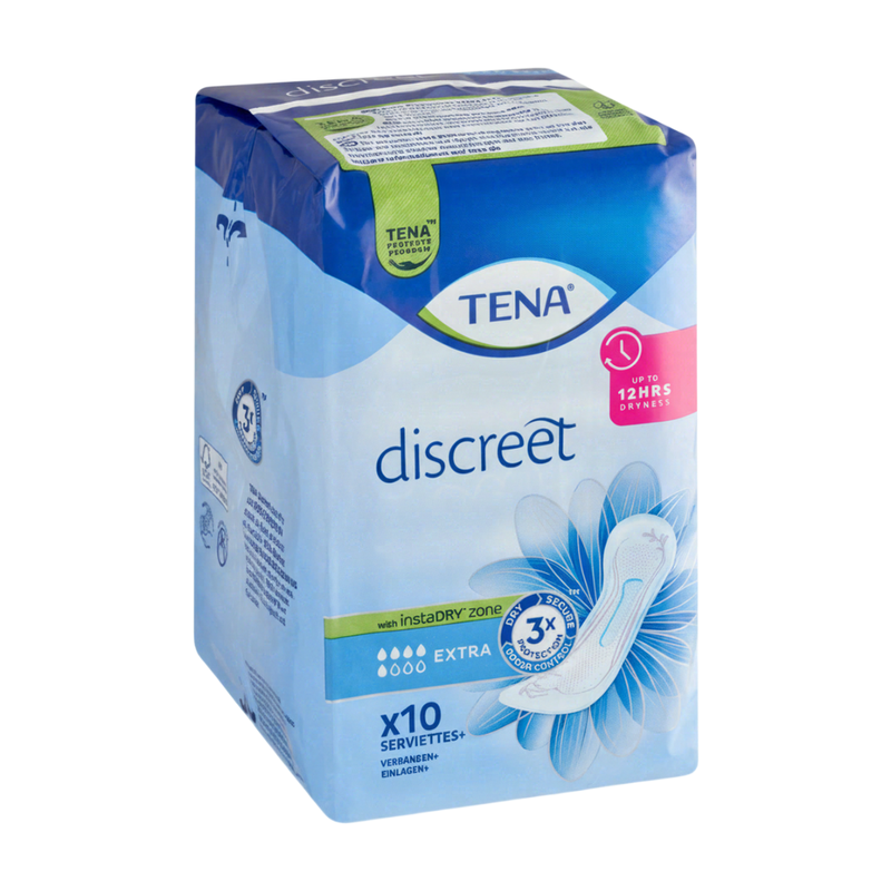 Tena Discreet Extra inlegverband - 10 stuks