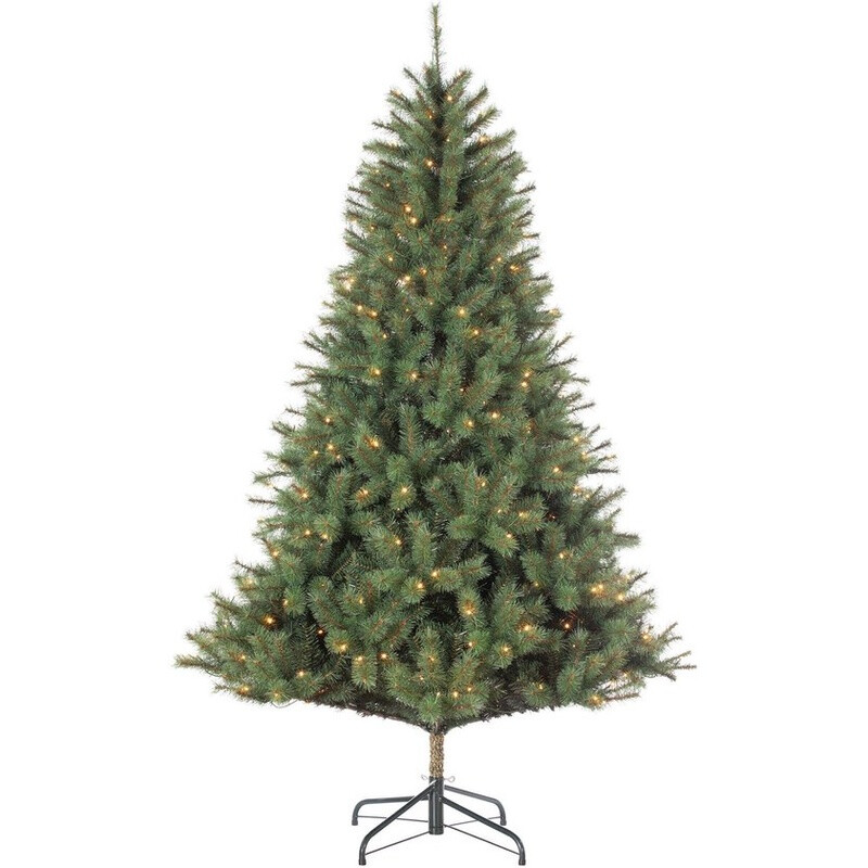 Norwood Weihnachtsbaum led gruen warm weiss 380L TIPS 1350 und Timer & Dimmer - h215xd137cm