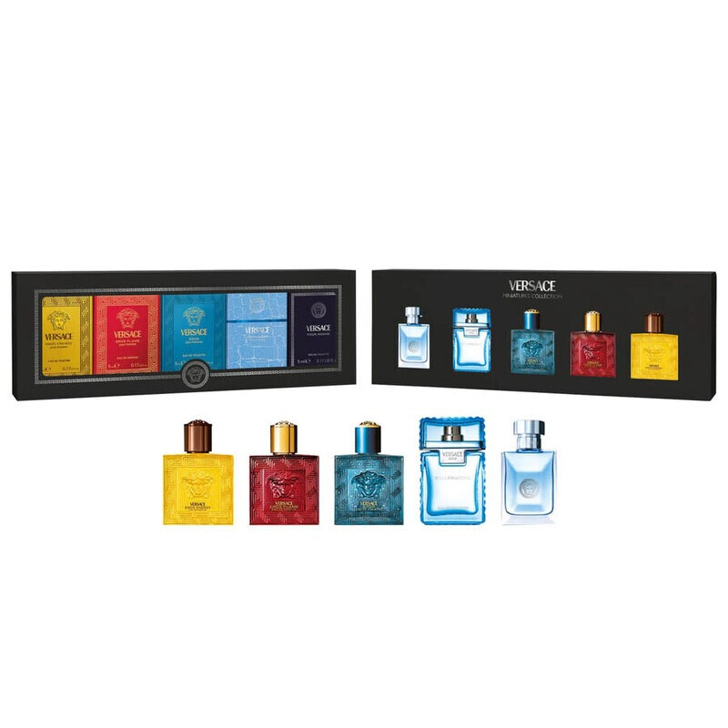 Versace 5-delige proeversset (Eros 5 ml + Love 5 ml + Love for Men 5 ml + Cloud 5 ml + Versace 5 ml)