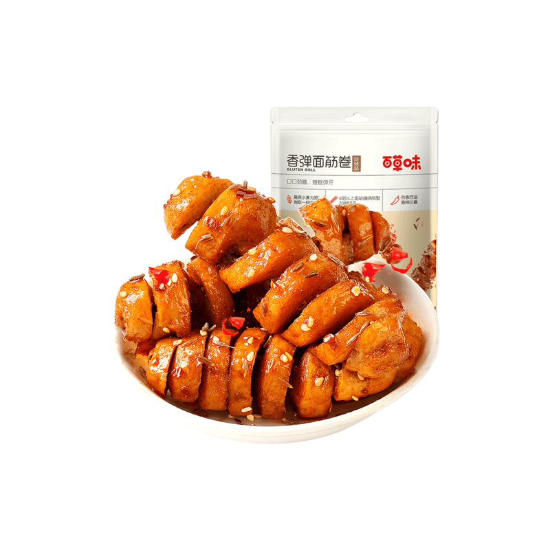 Be&Cheery Spicy And Crispy Gluten Snack (Barbecue Flavor, Pack)135G