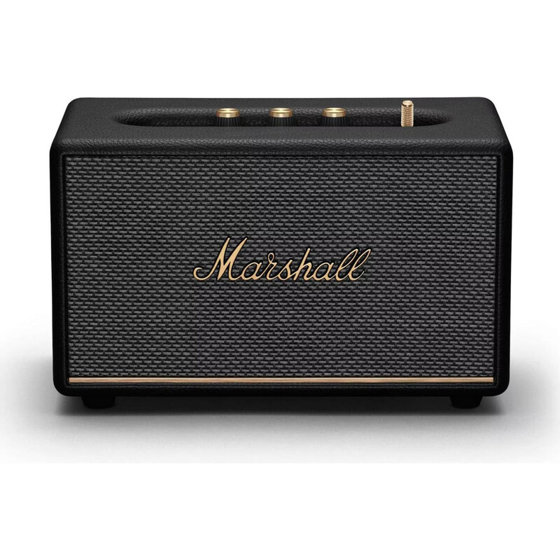 Marshall Acton III – Kompakter Bluetooth-Lautsprecher (Schwarz)