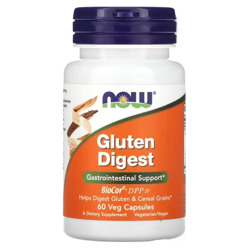 Gluten Digest Digestive Enzymes - 60 Vegan Capsules