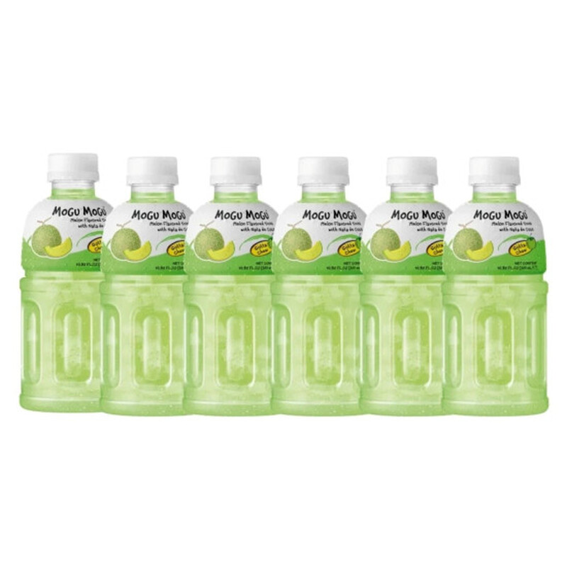 Melon Flavoured Drink with Nata De Coco 320ml x 6 pcs