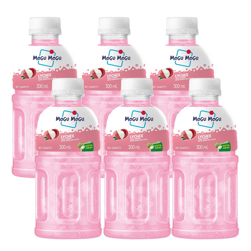 Lychee Flavoured Drink with Nata De Coco 320ml x 6 pcs
