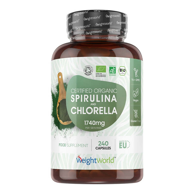 WeightWorld Bio-Spirulina & Chlorella 1740 mg 240 Kapseln