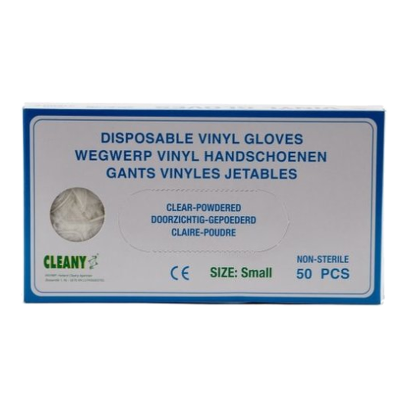 Gant vinyle taille S 50 pièces