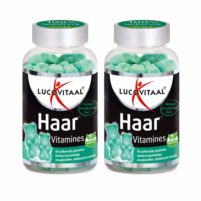 Lucovitaal Haarvitamine Gummies 2-Pack