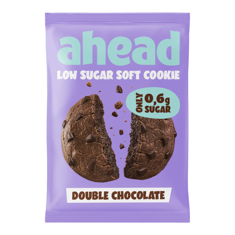 ahead Low Sugar Soft Cookie Doppel-Schokolade 160 g