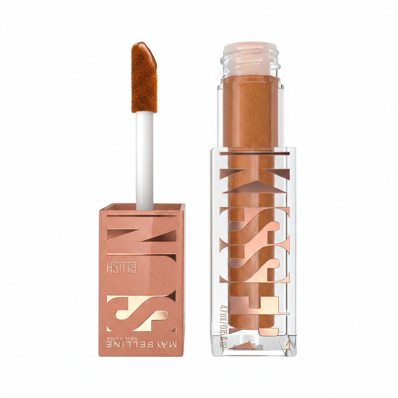 Maybelline Sunkisser Blush, vloeibaar voor een zonnengekuste gloed, 4,7 ml 11 Electric Bronze
