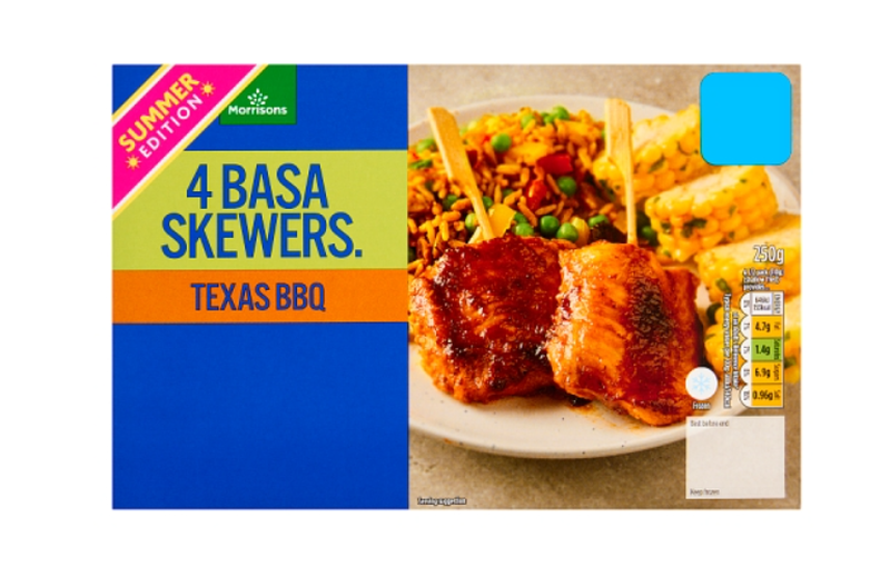 Bbq Basa Skewers 250g