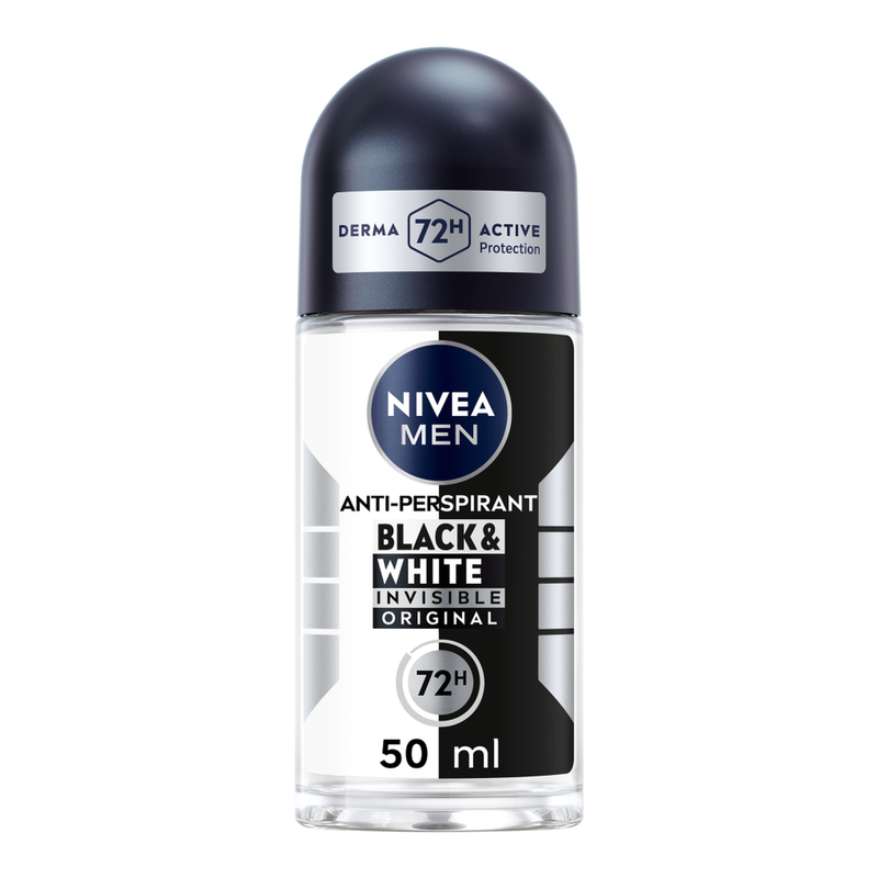 Nivea Black & White Invisible Original Anti-Perspirant Deodorant 50Ml