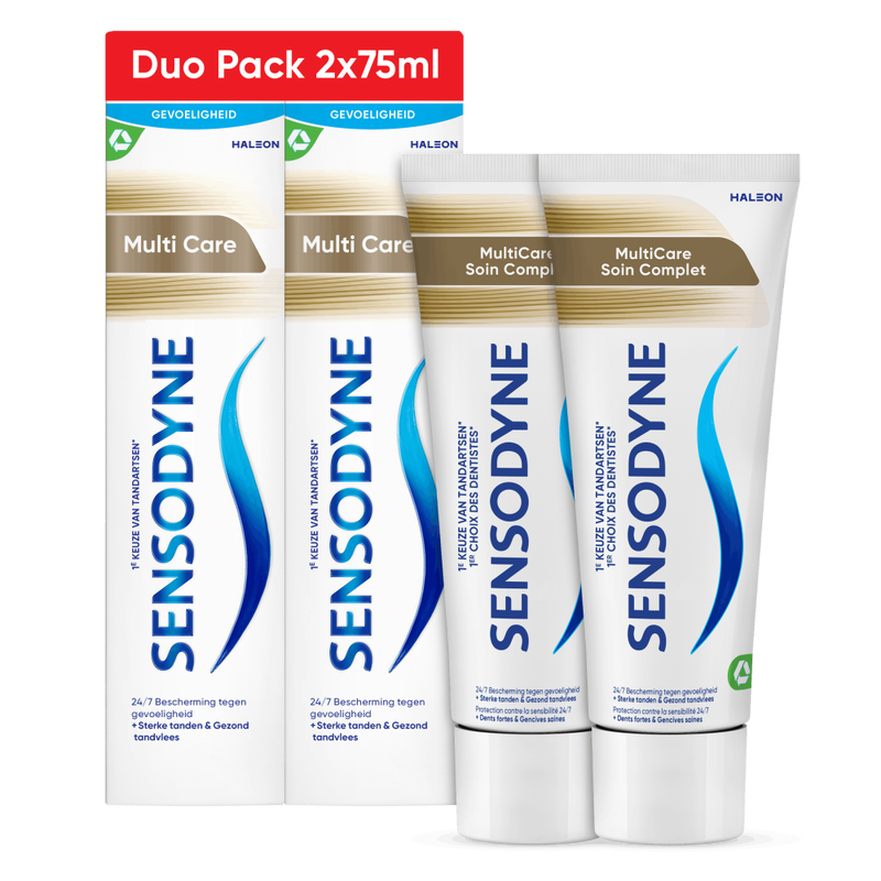 Sensodyne Multicare tandpasta duo pack, 2x75ml