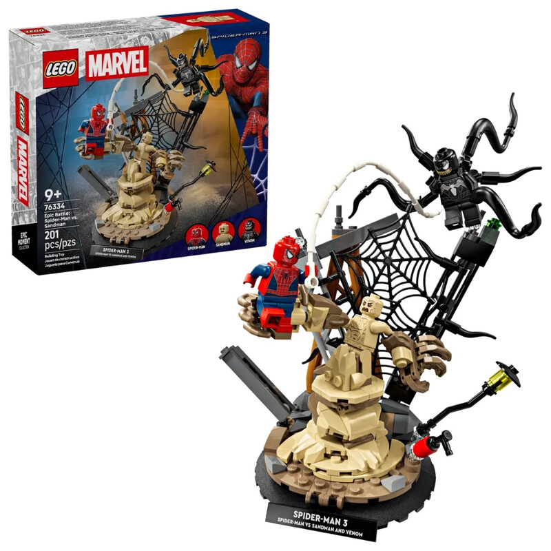 Superheroes 76334 Epic Battle: Spider-Man vs. Sandman