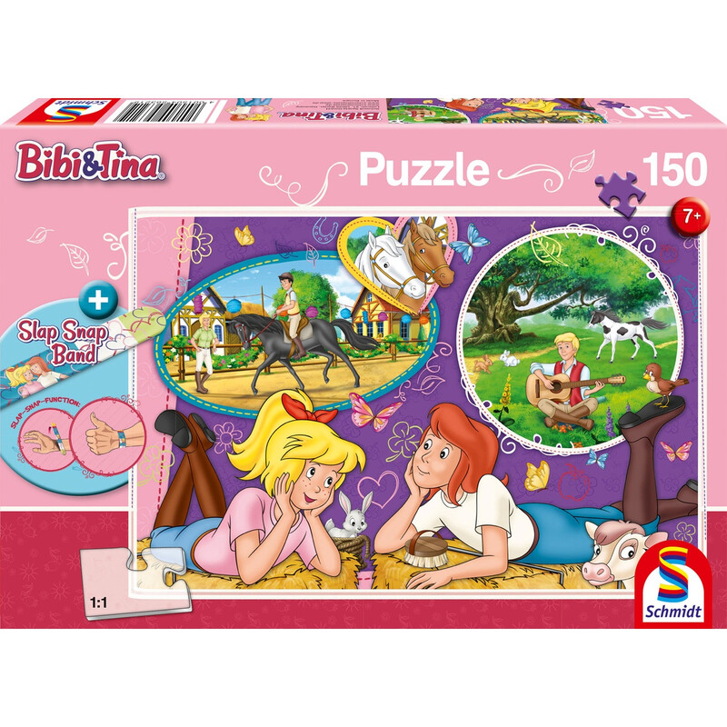Schmidt® Spiele 56321 Kinderpuzzle Bibi & Tina, Freundinnen 150 ab 7 Jahre