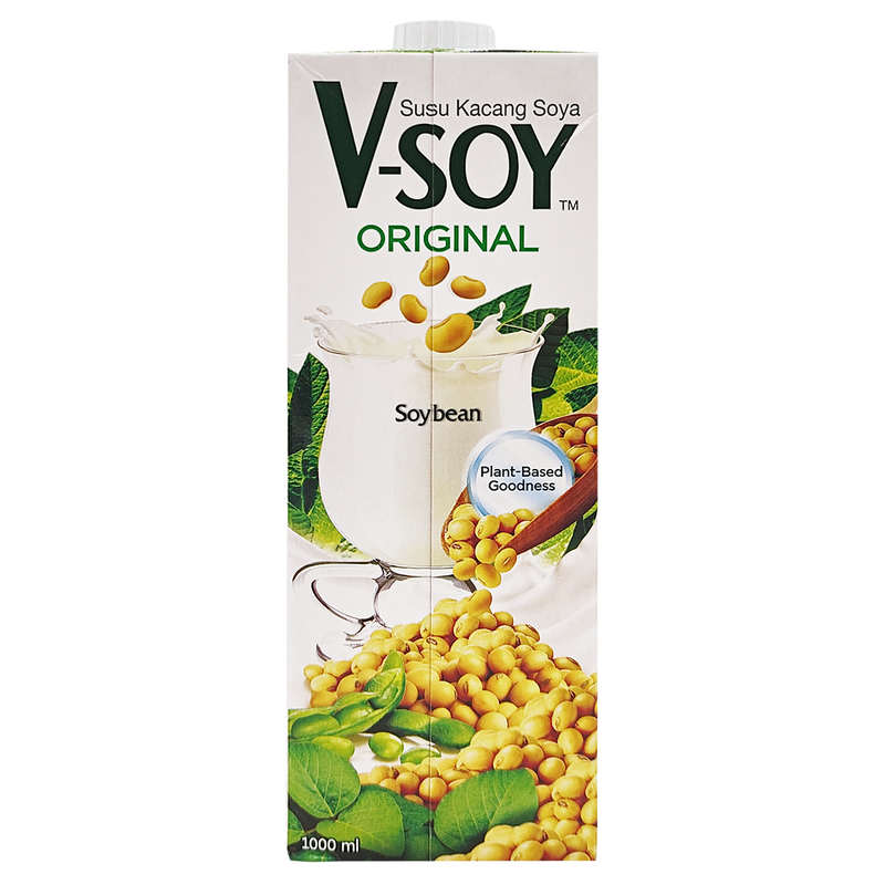 V-Soy Original Soja-Drink, T-Pack 1 Liter (Mindestens haltbar bis 2026-04-09)