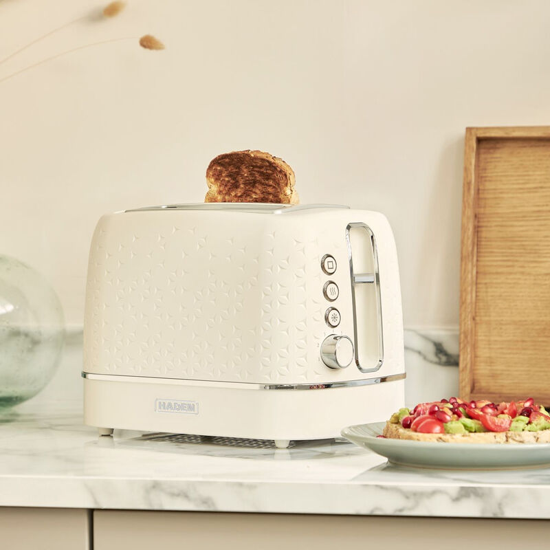 Starbeck 2 Slice Toaster, Extra-Wide Slots, Ivory - 207210