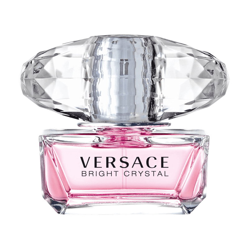 Versace Bright Crystal Eau de Toilette Damenduft | Blumig-frischer Parfumspray für Frauen, 50 ml Flakon