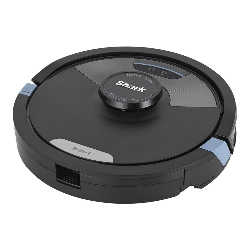 Shark Matrix Plus 2-in-1 Saug- und Wischroboter mit LiDAR-Raumkartierung, Matrix- & Kantenreinigung, für Teppiche, Hartböden & Tierhaare, selbstaufladend, Anti-Allergen, WiFi/App, Schwarz