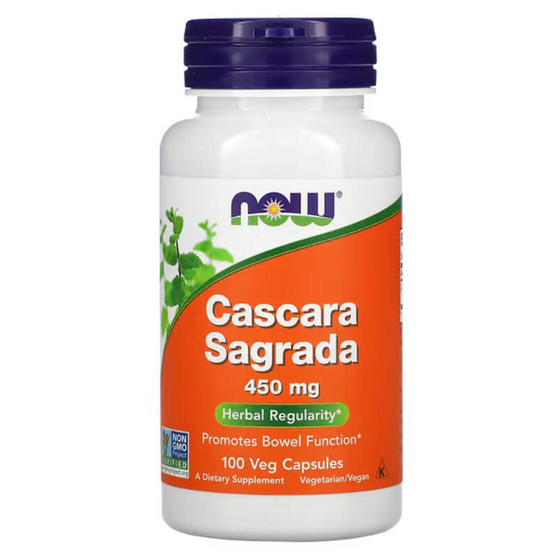 Cascara Sagrada Digestive Health 450 mg - 100 Vegan Capsules