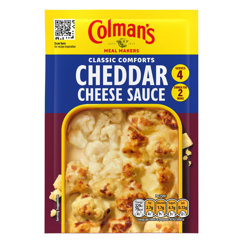 Colmans Cheddar Cheese Sauce Mix 40g