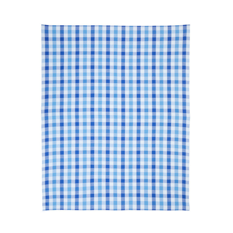 Tablecloth Thread & Loom Check Blue 140x180cm