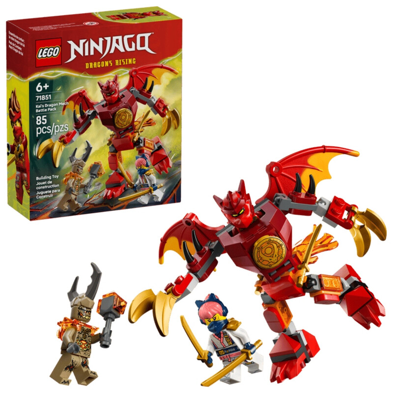 Ninjago 71851 Kai's Dragon Mech Battle Pack
