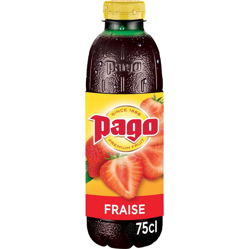 Jus De Fraises Pago La Bouteille De 75cl