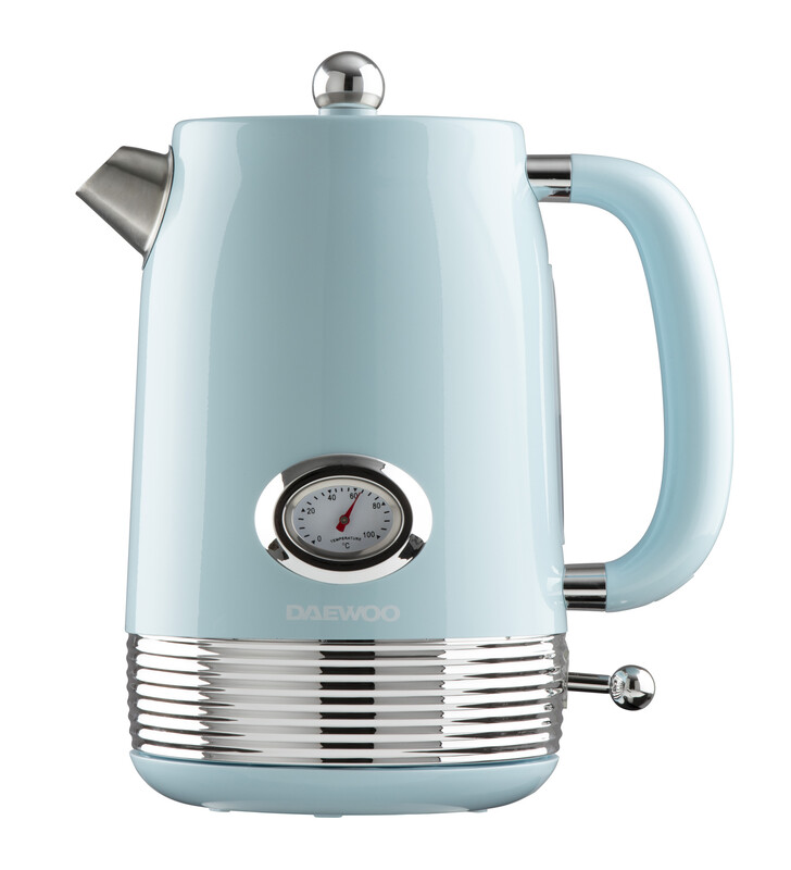 Denver Retro Kettle, 1.5L, Rapid Boil, Sky Blue - SDA2749GE