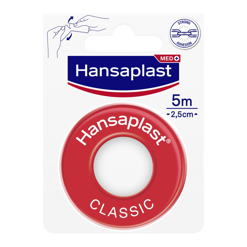 Hansaplast Classic Fixierpflaster 5 m x 2,5 cm