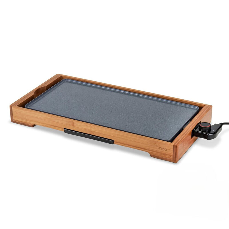 Plancha bambou revêtement céramique 2200 W DOC322 Livoo