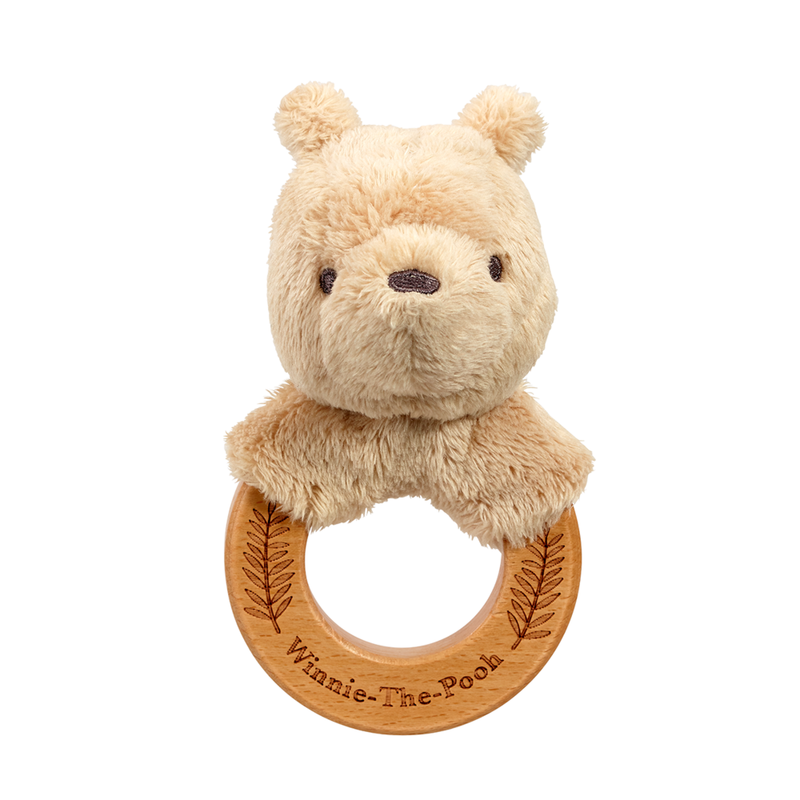 Winnie the Pooh Always & Forever Wooden Ring Rattle