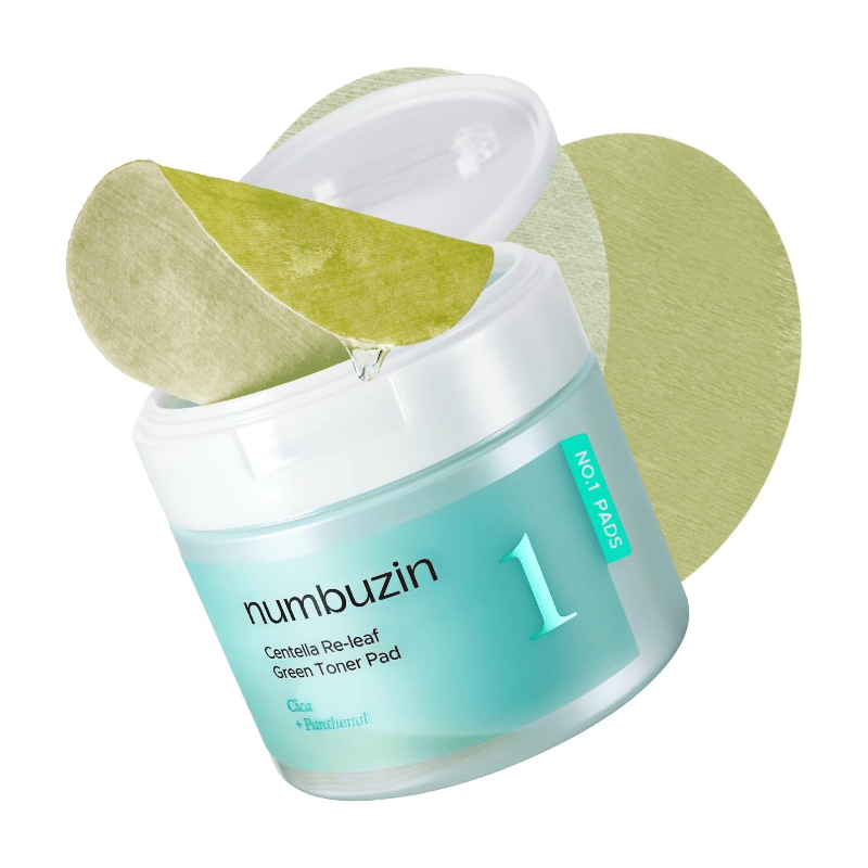 Numbuzin Nr. 1 Centella Re - Leaf Groene Toner Pad