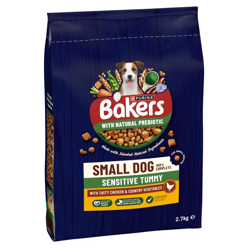 Small Dog Sensitive Tummy with Tasty Chicken & Country Vegetables 2.7kg