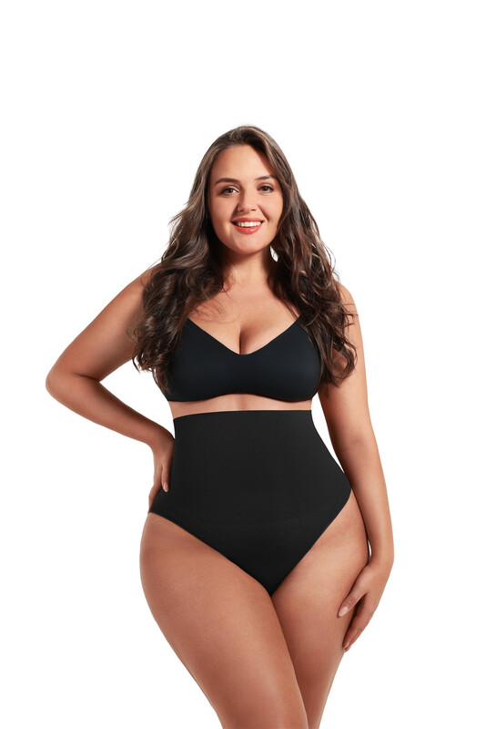 Seamless High-Waist Tummy Control Instant Smooth Shaped Low Rise Underwear Knickers f