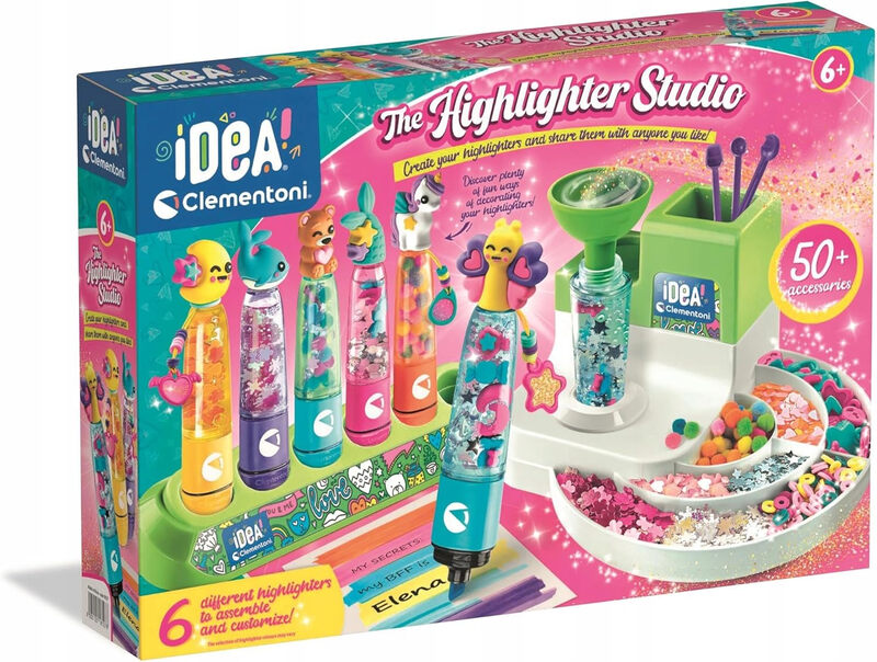 Clementoni IDEA markeerstiftlab kunst- en knutselset - I-18127, multikleur