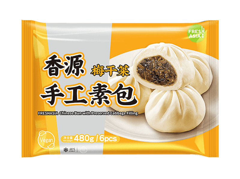Chinese Bun with Preserved Cabbage Filling 480g