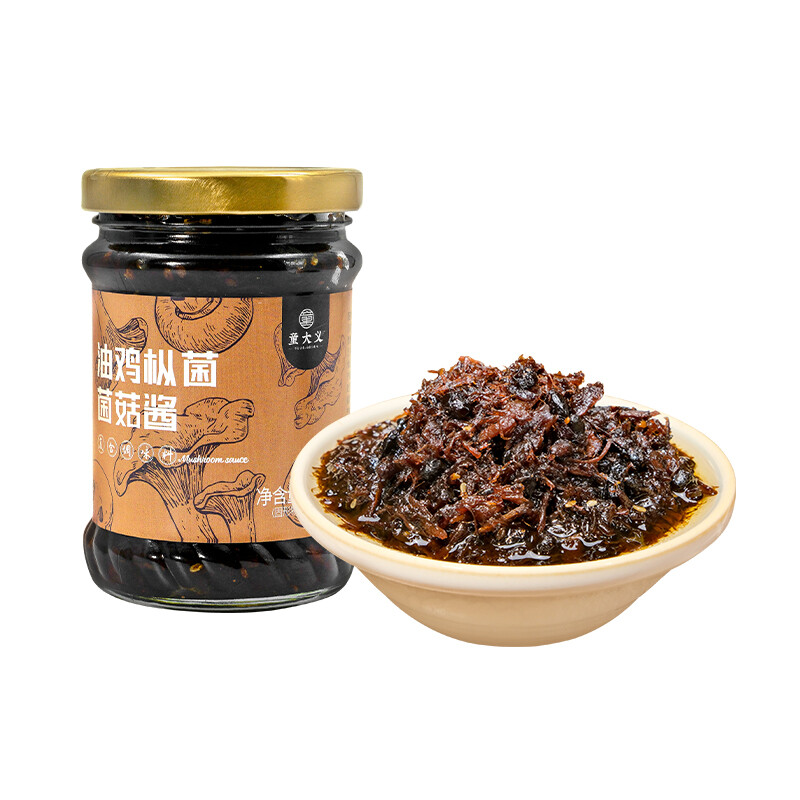 Tongdayi Olie-kippenchampignon-saus 210 g
