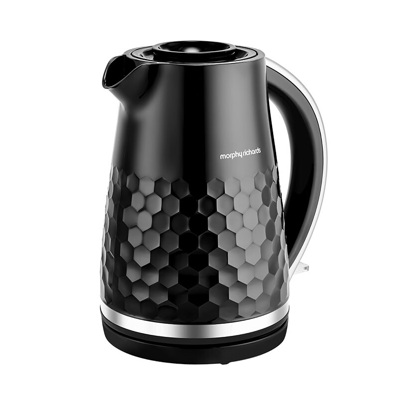 Morphy Richards Hive waterkoker, 1,5 liter, Easy Fill-systeem, verbeterde wateruitloop, 3 kW snelkookfunctie, 360° draaibare basis, kalkfilter, waterpeilvenster, zwart