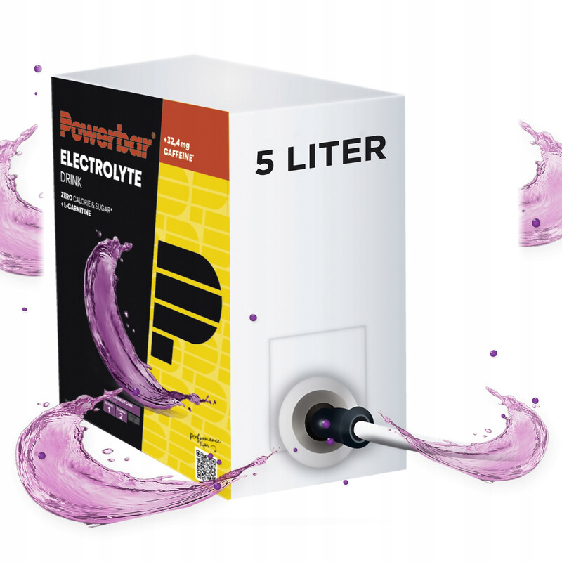 POWERBAR Elektrolytgetränk 5 L Passionsfrucht-Limette (ohne Zucker, Koffein & L-Carnitin) 1x 5 Liter