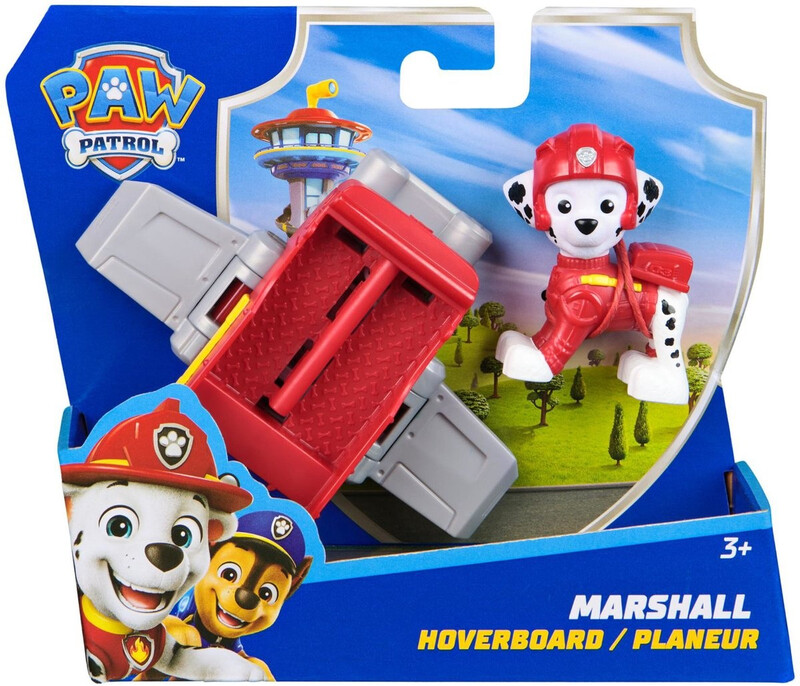 Spin Master Paw Patrol Actie Puppies Marshall Figuur - 20 cm, Multicolor