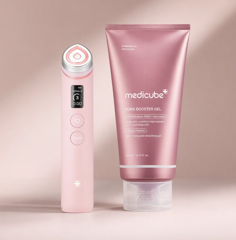 medicube Pro Booster Pflegeset: Age R Booster Pro + PDRN Repair Gel 300 ml
