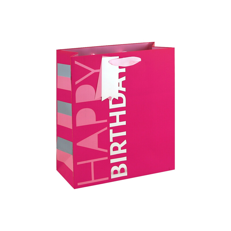 Pink Birthday Bag Medium